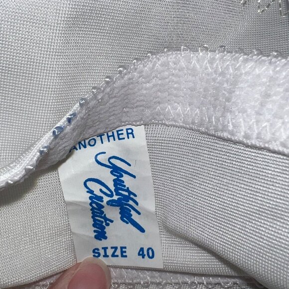 Another Youthful Creation Size 40 Vintage Nylon High Waist Shapewear Shorts - Picture 3 of 5